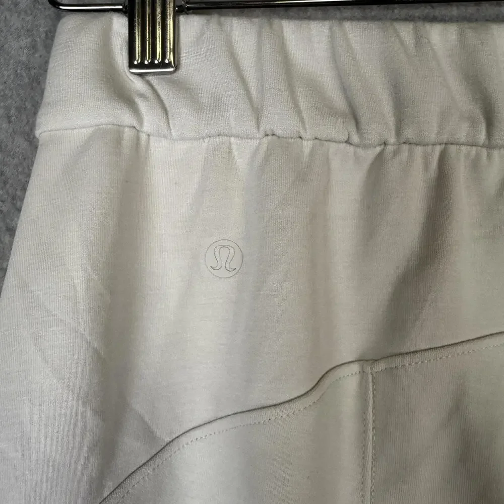 Brand New Lululemon Women's Size 4 Bone Softstreme Relaxed HR Pants Jogger